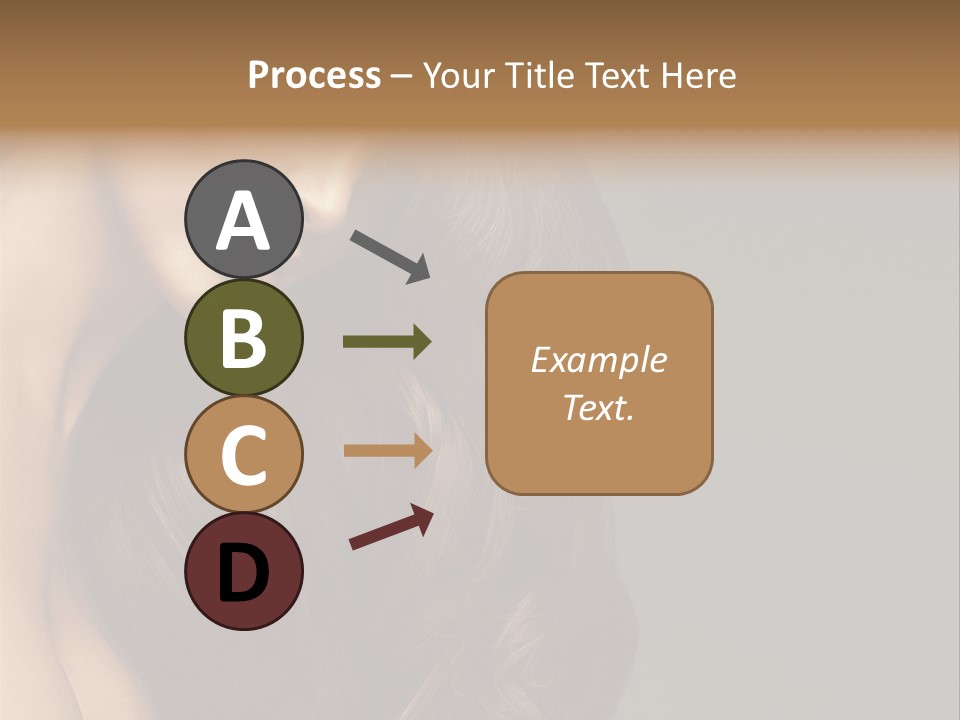 Makeup Girl Beautiful PowerPoint Template