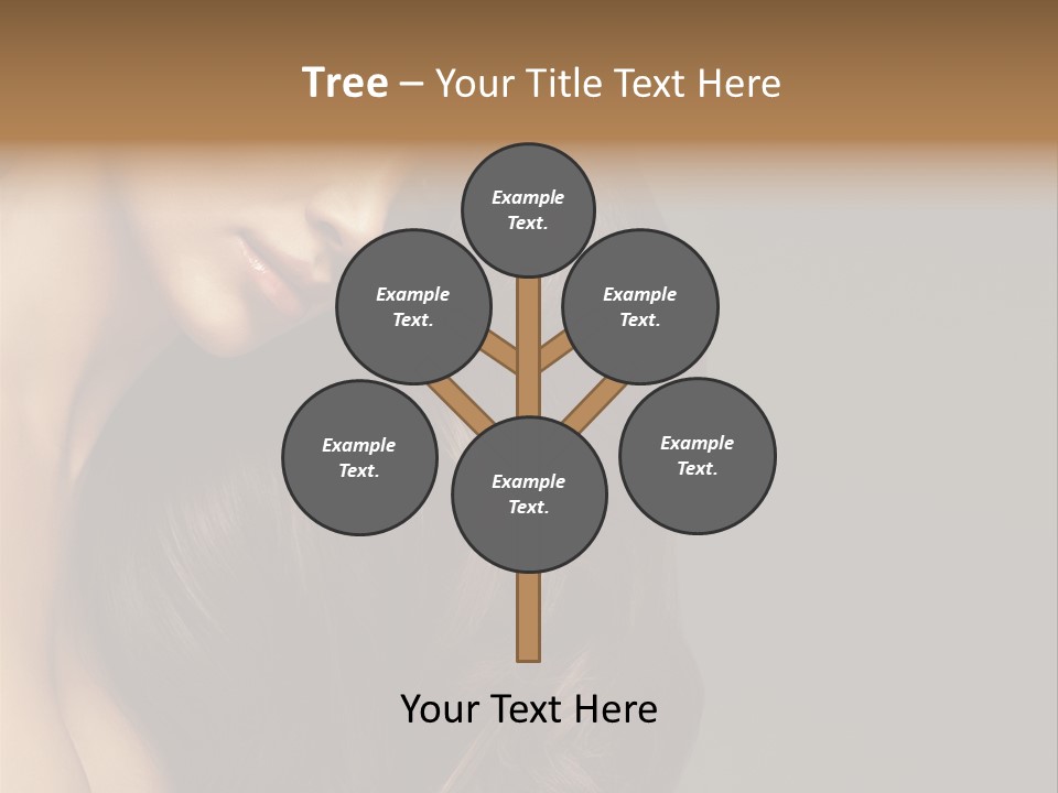 Makeup Girl Beautiful PowerPoint Template