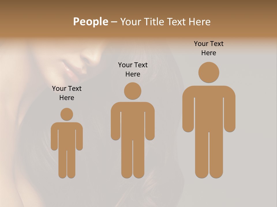 Makeup Girl Beautiful PowerPoint Template