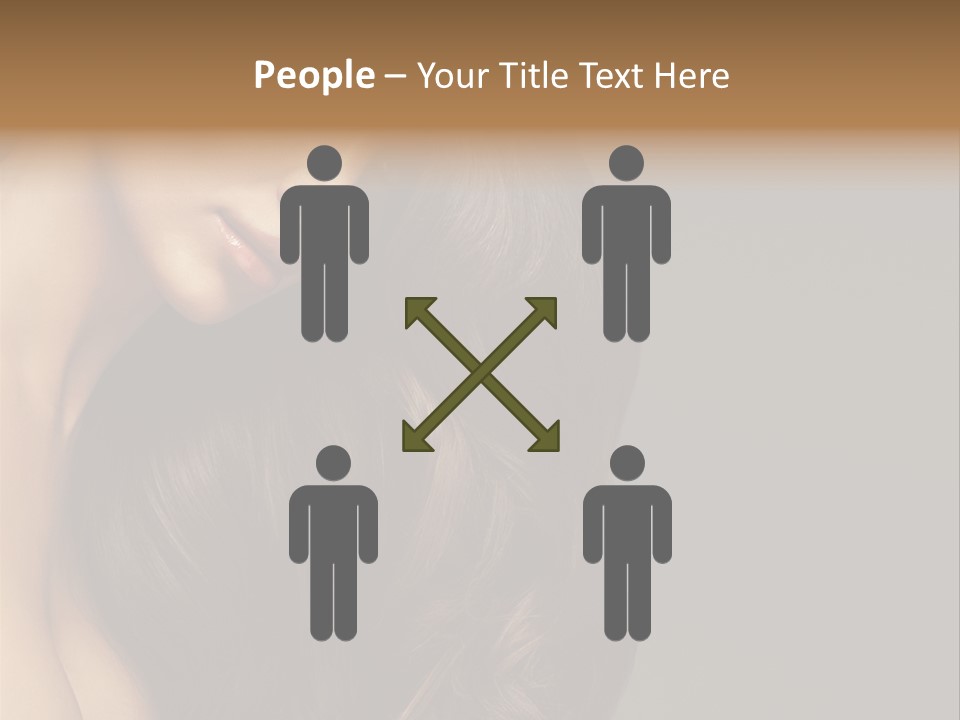 Makeup Girl Beautiful PowerPoint Template