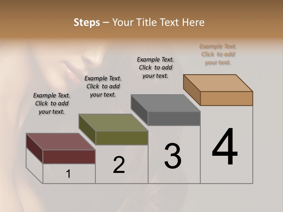 Makeup Girl Beautiful PowerPoint Template