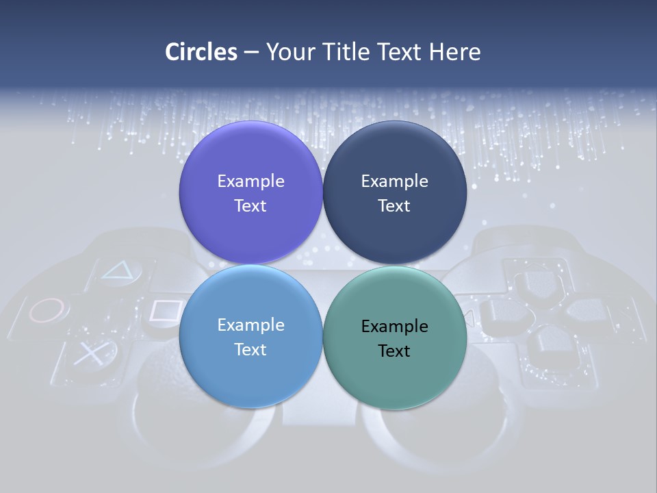 Console Fun Green PowerPoint Template