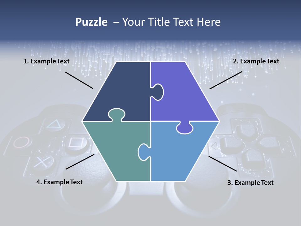 Console Fun Green PowerPoint Template