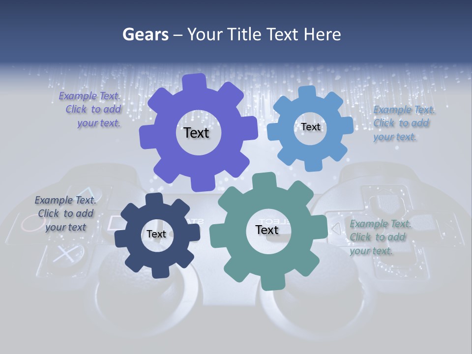 Console Fun Green PowerPoint Template