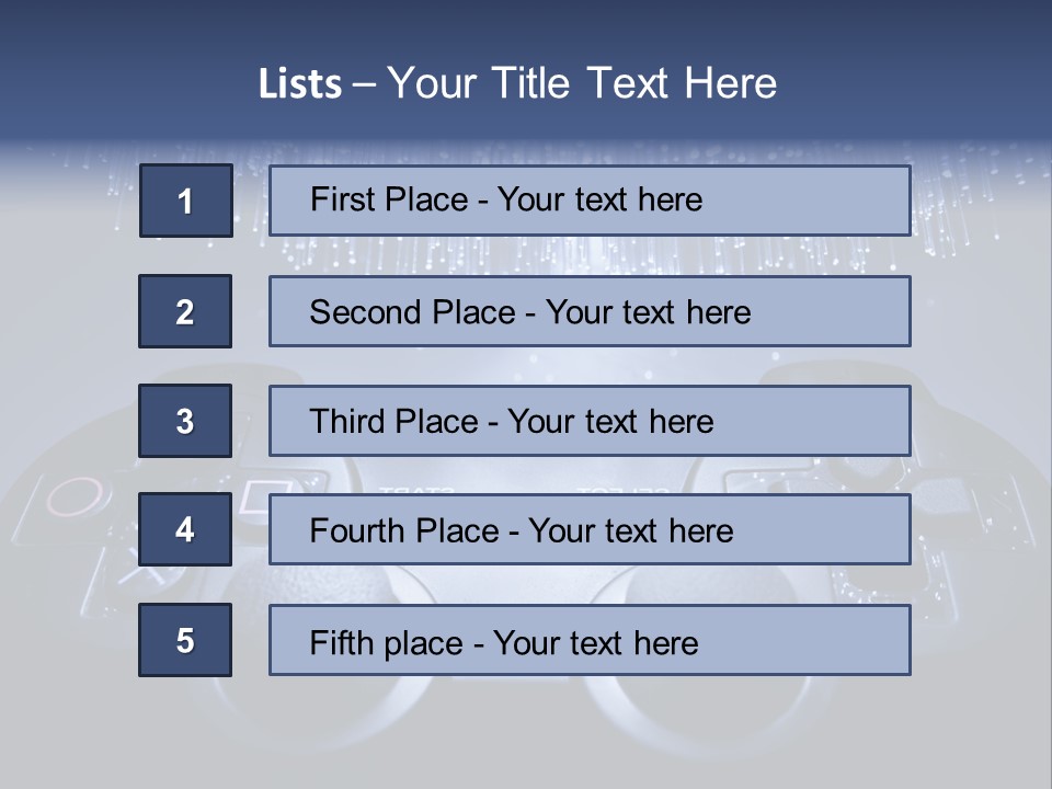 Console Fun Green PowerPoint Template