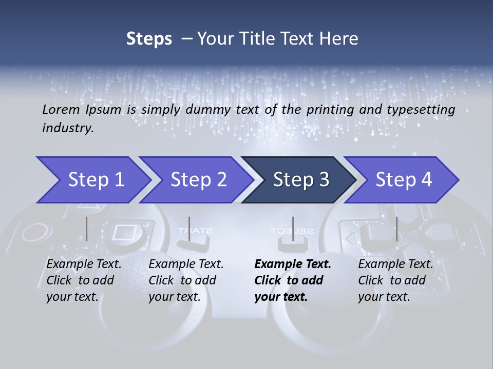 Console Fun Green PowerPoint Template