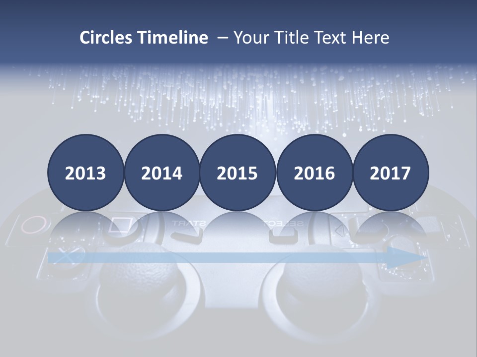 Console Fun Green PowerPoint Template