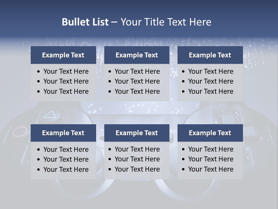 Console Fun Green PowerPoint Template