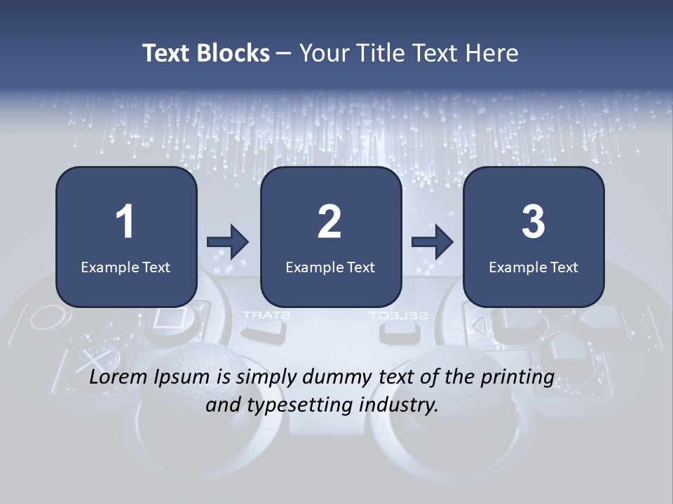Console Fun Green PowerPoint Template
