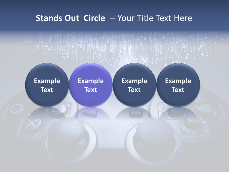 Console Fun Green PowerPoint Template