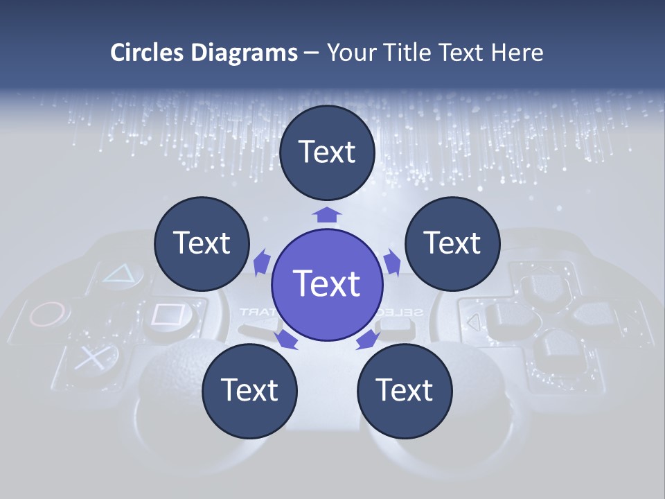 Console Fun Green PowerPoint Template