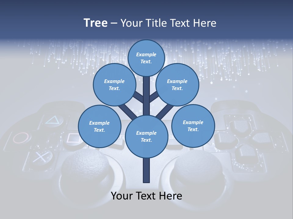 Console Fun Green PowerPoint Template