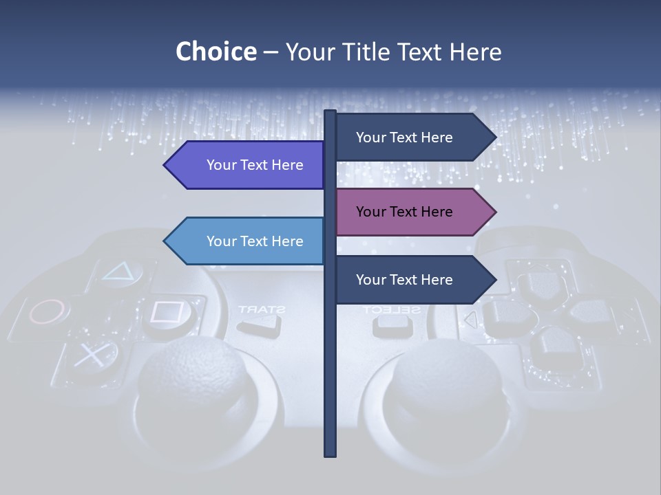 Console Fun Green PowerPoint Template