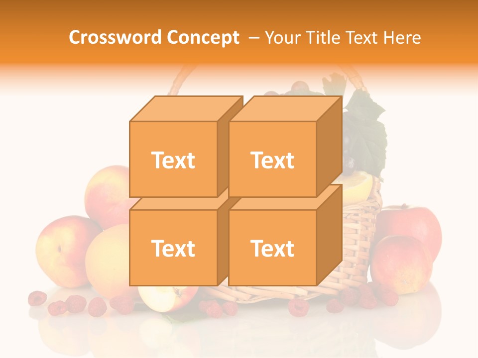 Grape Full Wicker PowerPoint Template