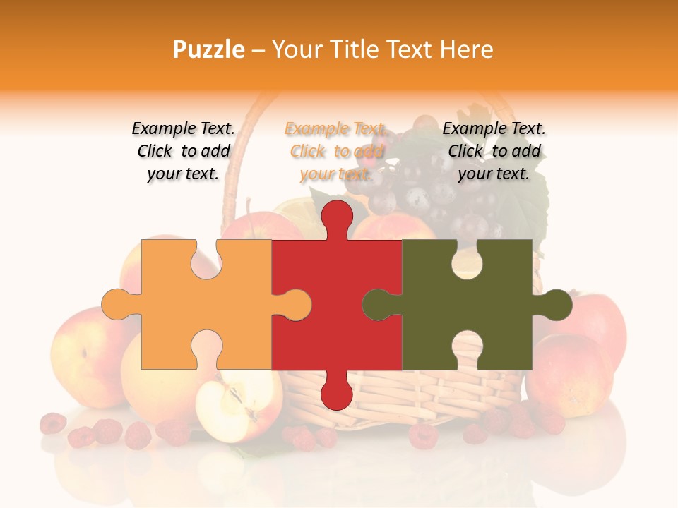 Grape Full Wicker PowerPoint Template