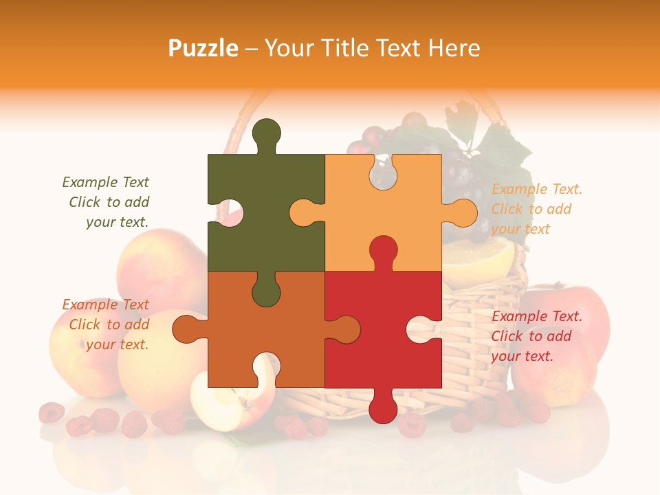 Grape Full Wicker PowerPoint Template