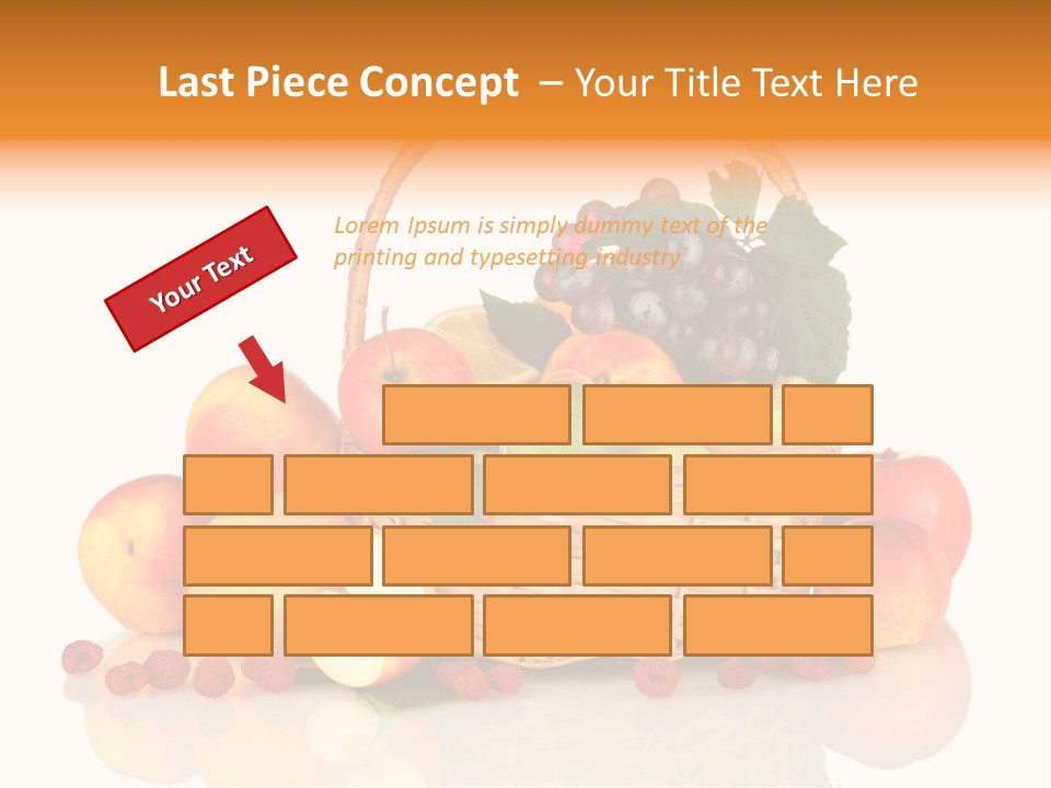 Grape Full Wicker PowerPoint Template