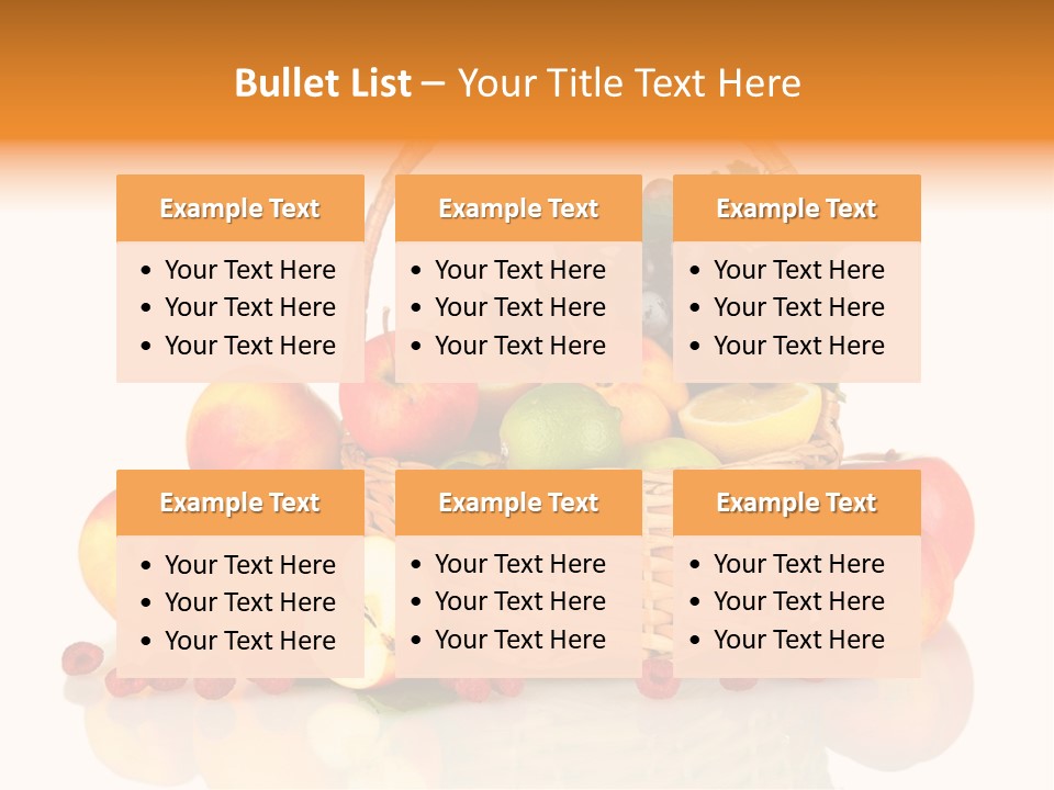 Grape Full Wicker PowerPoint Template