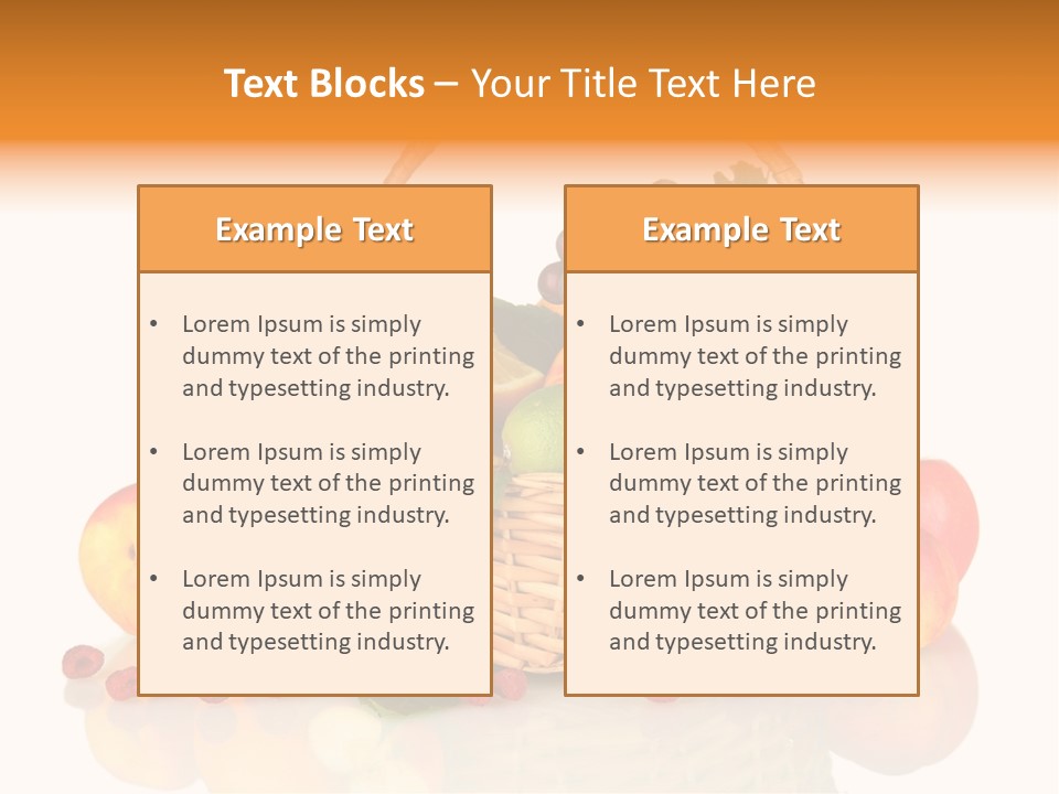 Grape Full Wicker PowerPoint Template