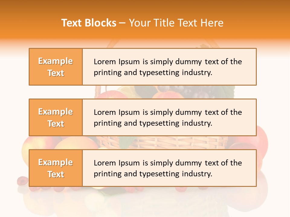 Grape Full Wicker PowerPoint Template
