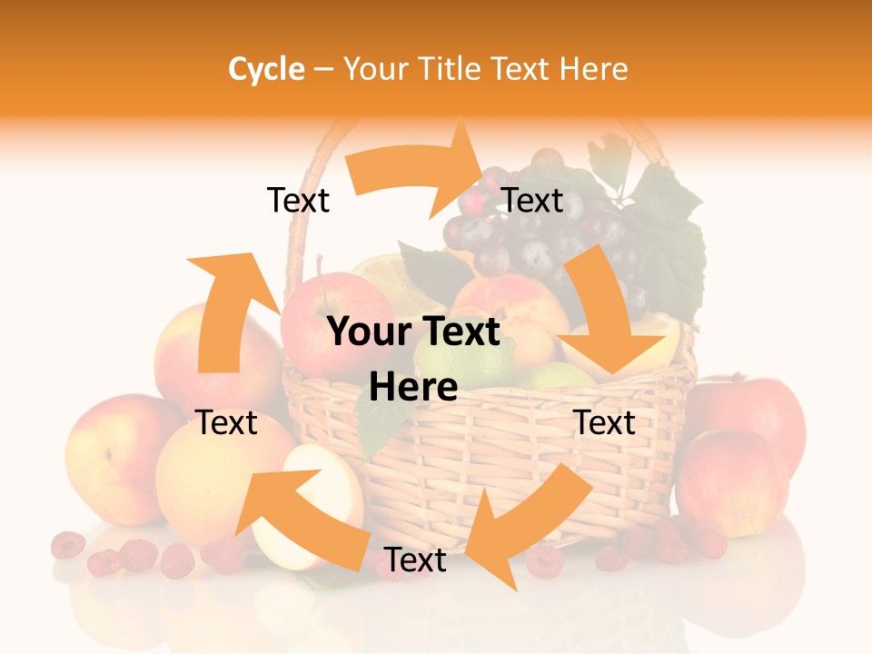 Grape Full Wicker PowerPoint Template