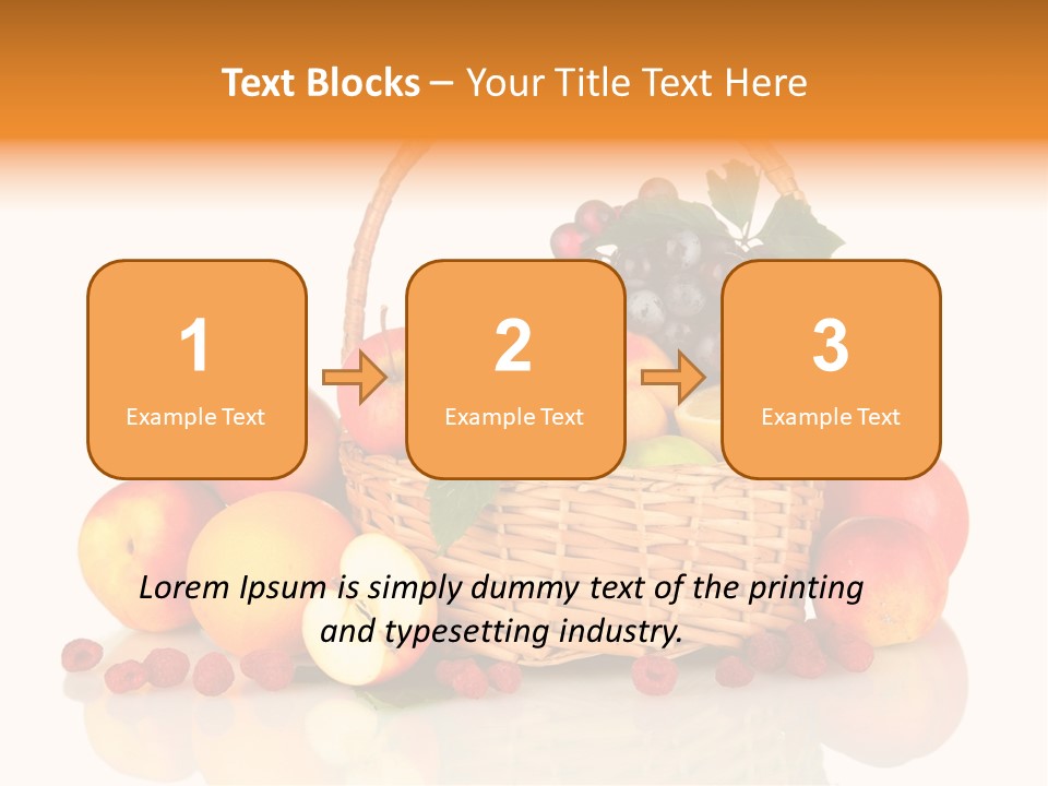 Grape Full Wicker PowerPoint Template