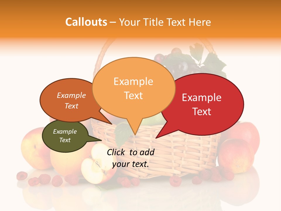 Grape Full Wicker PowerPoint Template