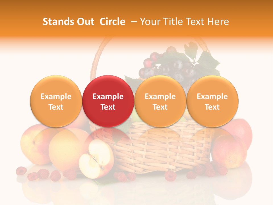 Grape Full Wicker PowerPoint Template