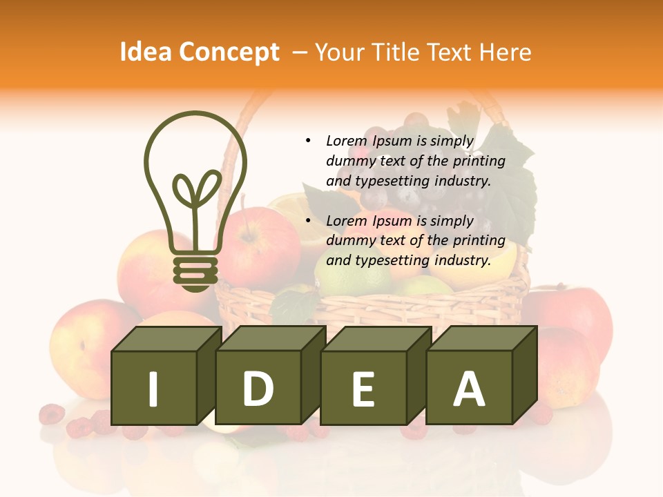 Grape Full Wicker PowerPoint Template