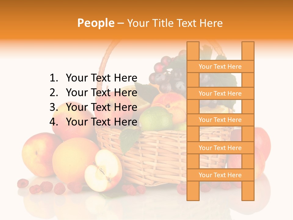 Grape Full Wicker PowerPoint Template