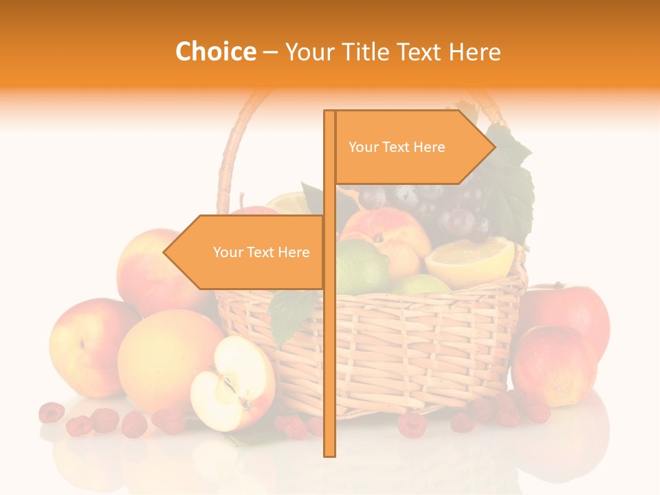 Grape Full Wicker PowerPoint Template