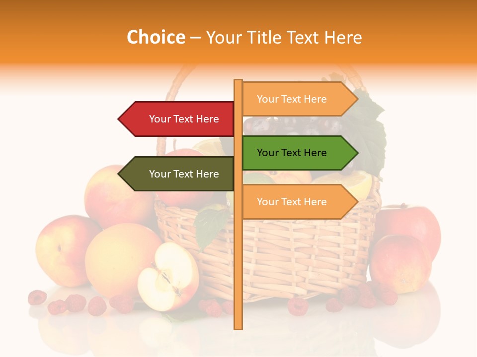 Grape Full Wicker PowerPoint Template