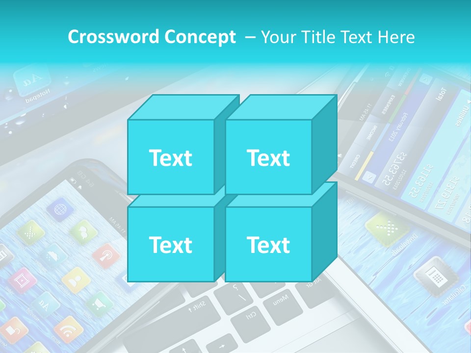 Touchscreen Mobility Www PowerPoint Template