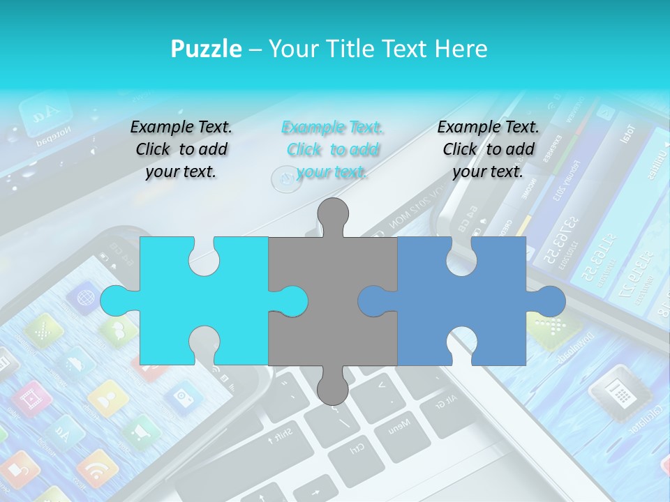 Touchscreen Mobility Www PowerPoint Template