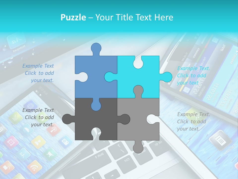 Touchscreen Mobility Www PowerPoint Template