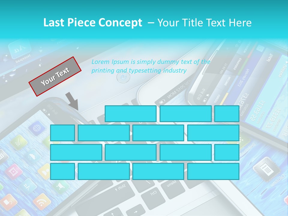 Touchscreen Mobility Www PowerPoint Template