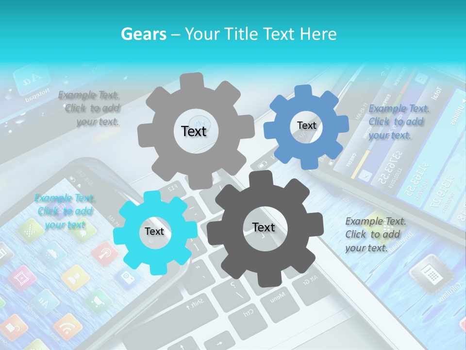 Touchscreen Mobility Www PowerPoint Template