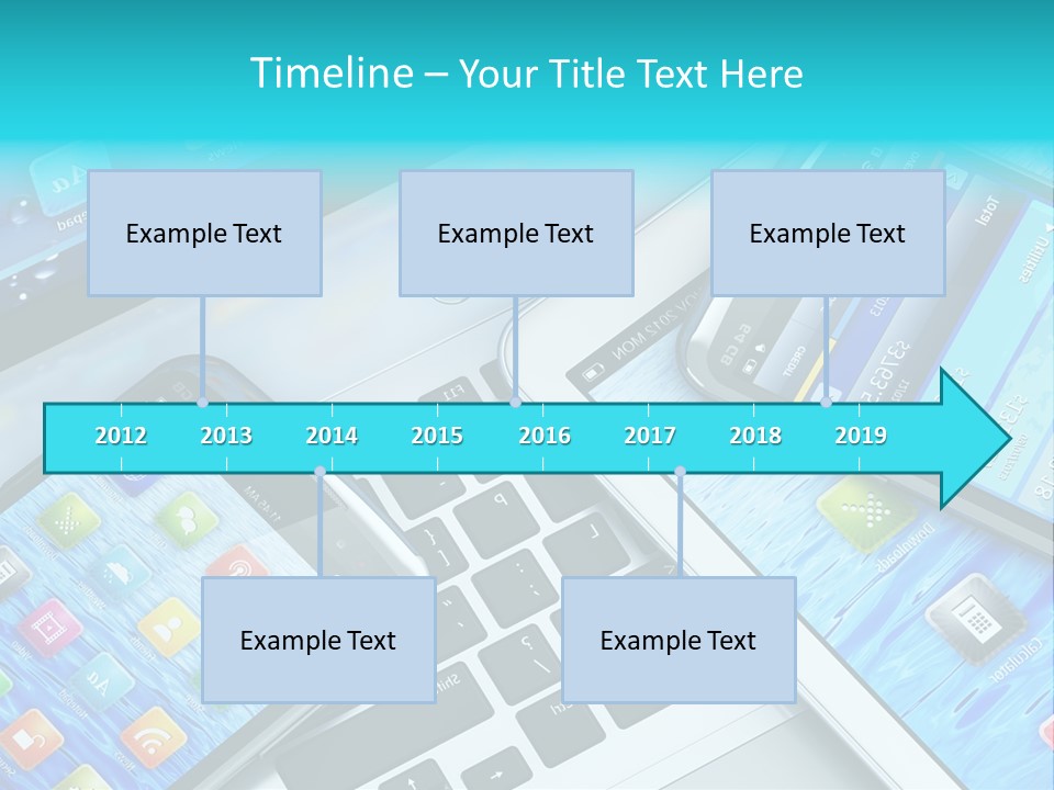 Touchscreen Mobility Www PowerPoint Template
