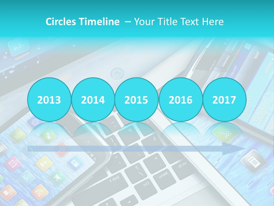 Touchscreen Mobility Www PowerPoint Template