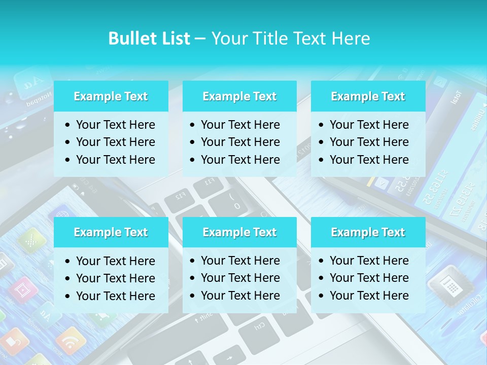 Touchscreen Mobility Www PowerPoint Template