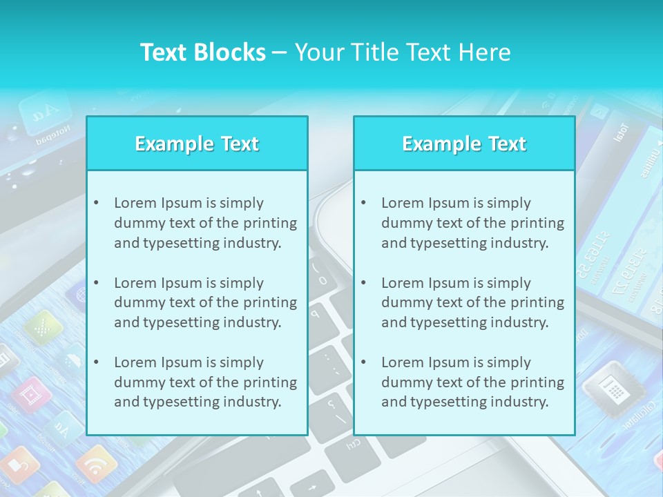 Touchscreen Mobility Www PowerPoint Template