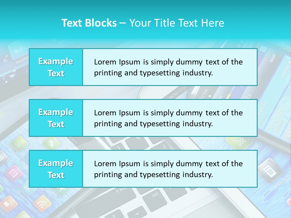 Touchscreen Mobility Www PowerPoint Template