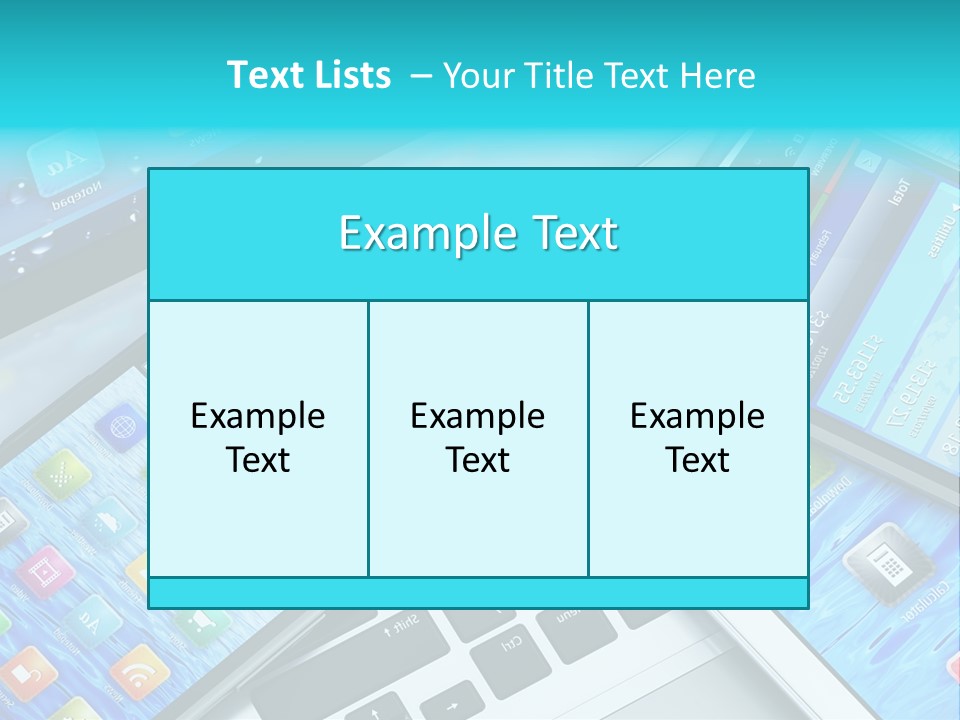 Touchscreen Mobility Www PowerPoint Template