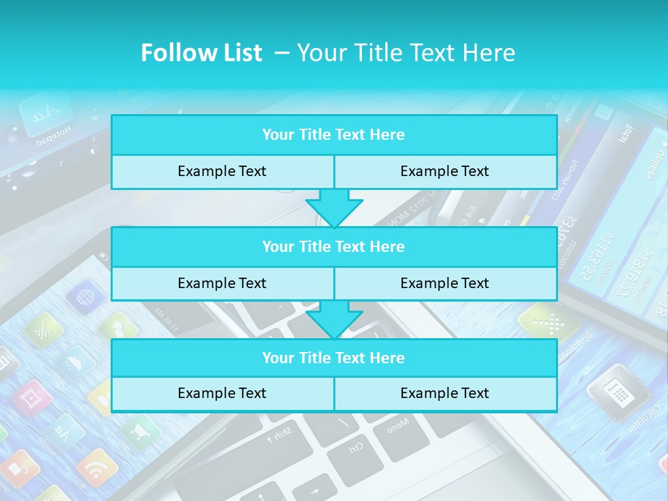Touchscreen Mobility Www PowerPoint Template