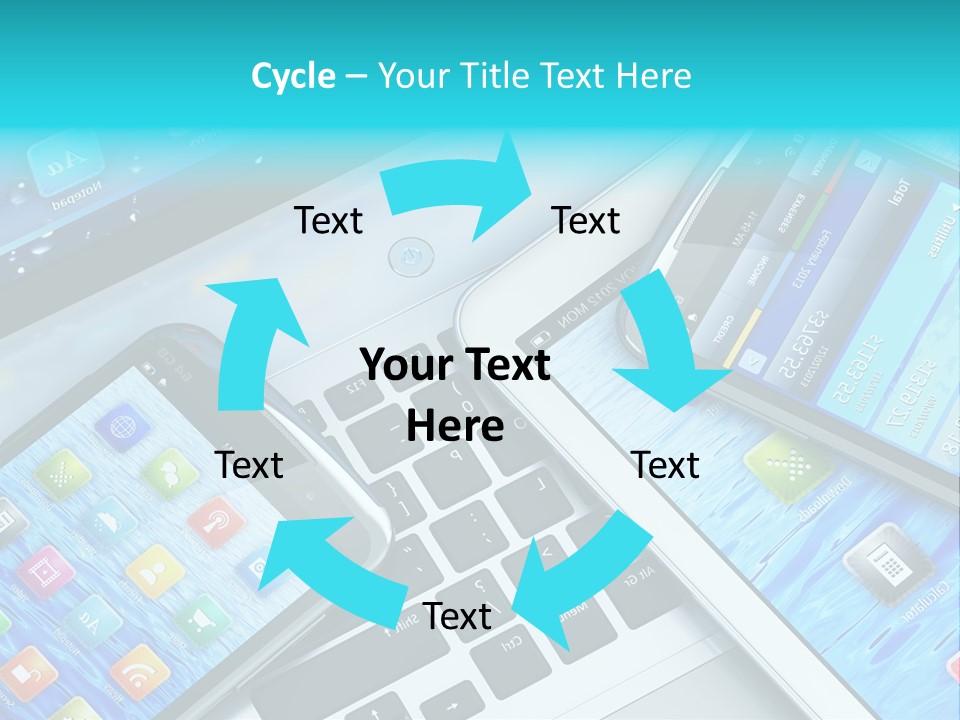 Touchscreen Mobility Www PowerPoint Template