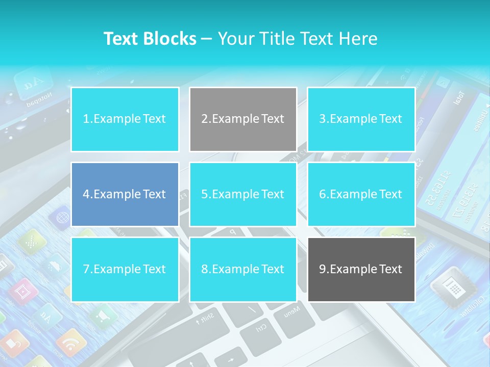 Touchscreen Mobility Www PowerPoint Template