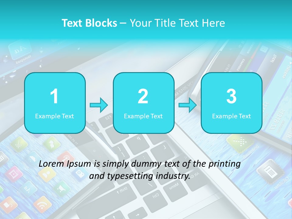 Touchscreen Mobility Www PowerPoint Template