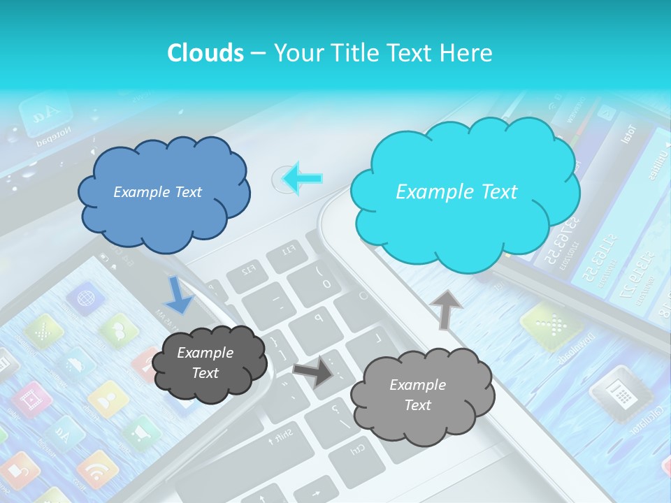Touchscreen Mobility Www PowerPoint Template