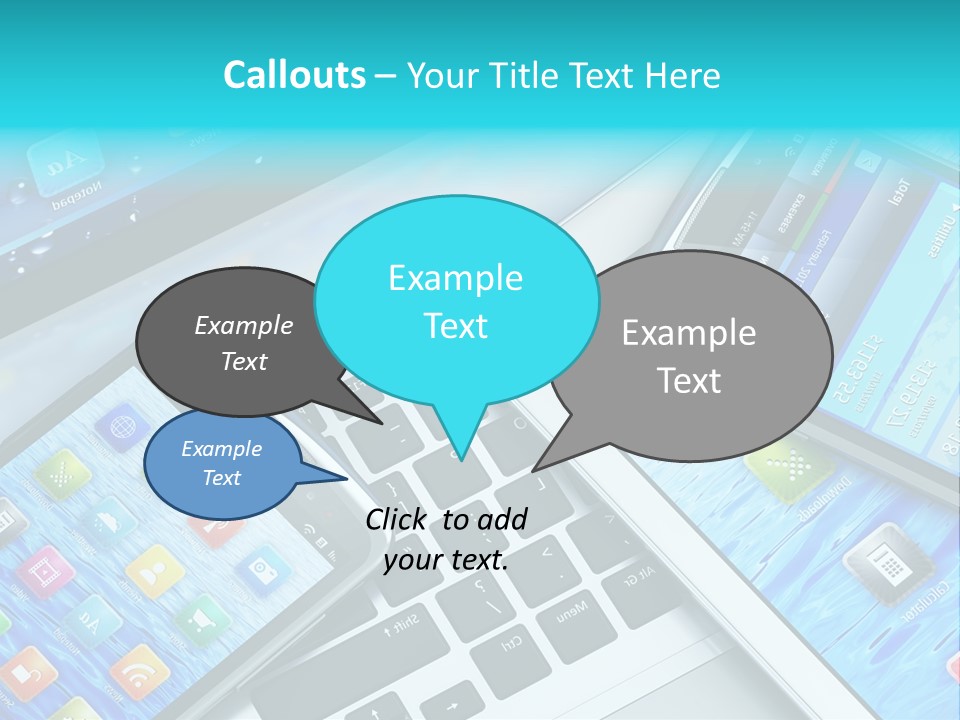 Touchscreen Mobility Www PowerPoint Template