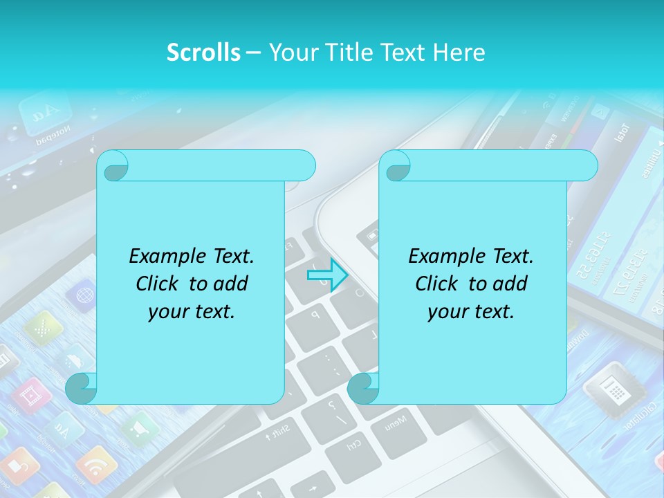Touchscreen Mobility Www PowerPoint Template